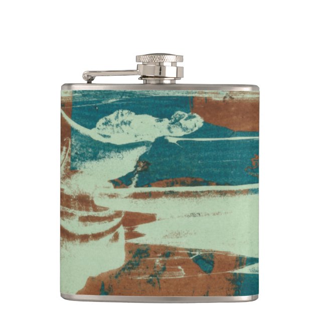Two Up North Hip Flask (Front)