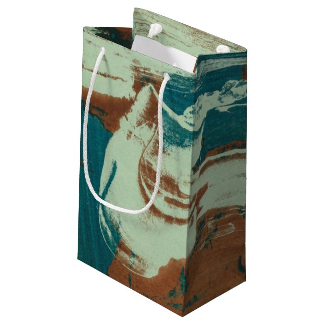 Two Up North Small Gift Bag (Back Angled)