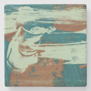 Two Up North Stone Coaster