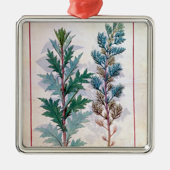 Two varieties of Artemesia Metal Ornament (Front)