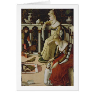 Two Venetian Ladies (panel)