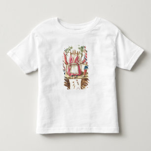 Two Venetian magicians sawing a woman in half Toddler T-shirt