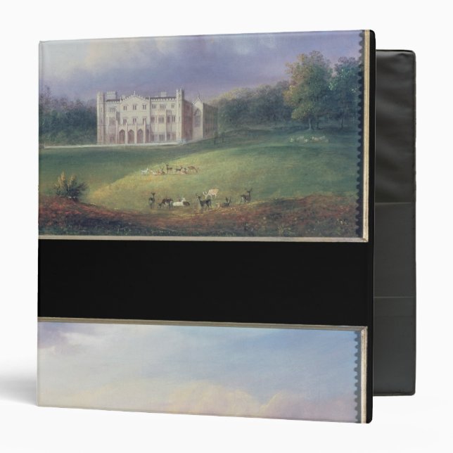 Two Views of Apley Priory Binder (Front/Inside)