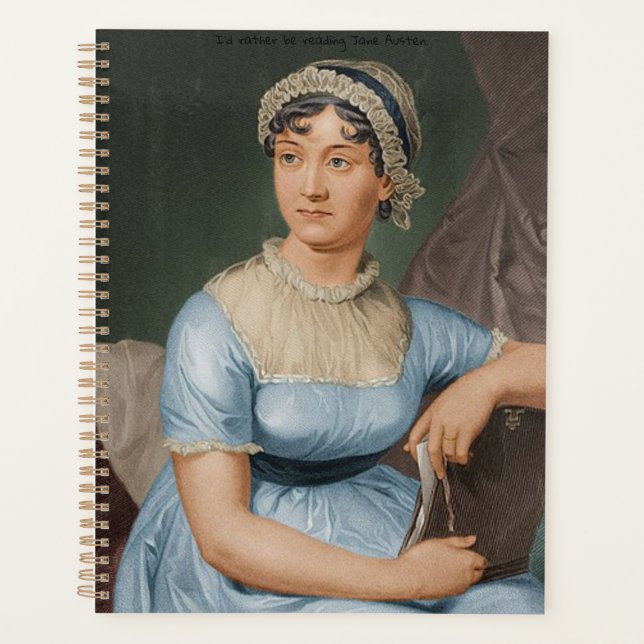 Two views of Jane Austen Planner (Front)