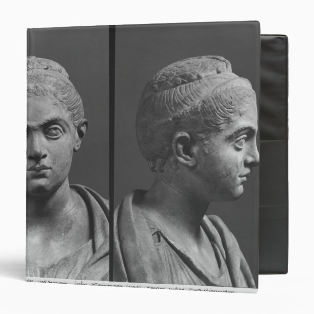 Two views of Julia Mamaea Binder (Front/Inside)