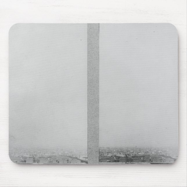 Two views of the construction of the Eiffel 2 Mouse Pad (Front)