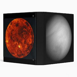 Two Views Of The Planet Venus Binder