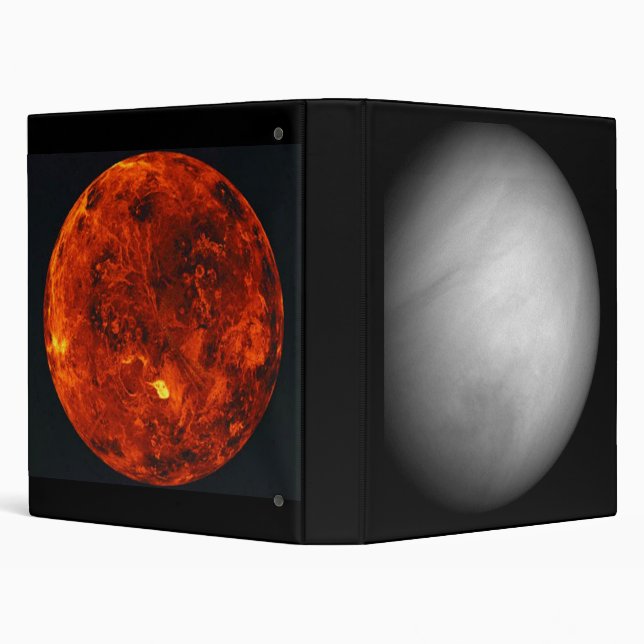Two Views Of The Planet Venus Binder (Background)