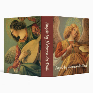 Two Vintage Renaissance Angels by Melozzo da Forli Binder