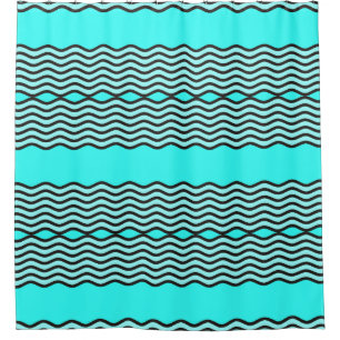 Two Waves Border black & white transparent
