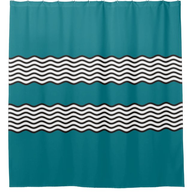 Two Waves Border black & white + your ideas (Front)