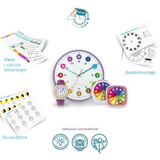 Two weekly planners for kids in a shared parenting poster