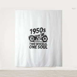 Two-Wheel, One-Soul Motorcycle Tapestry