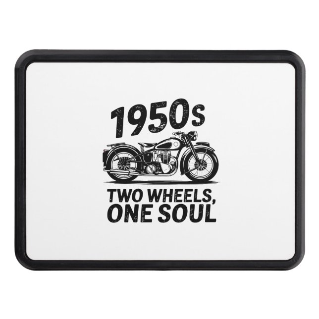 Two-Wheel, One-Soul Motorcycle Trailer Hitch Cover (Front)
