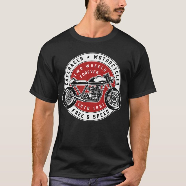 Two Wheels Forever T-Shirt (Front)