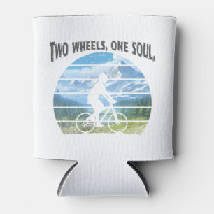 Two wheels, one soul. cycling sport can cooler
