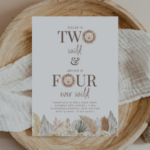 Two Wild and Four Ever Wild Joint Invite