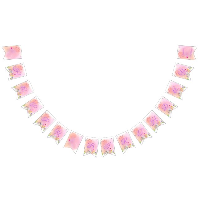 "Two Wild" Birthday Bunting Banner (All)