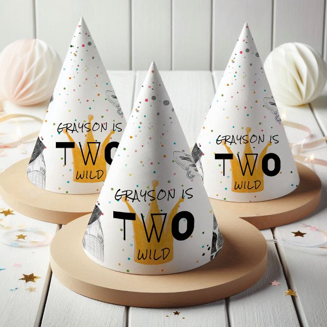 Two Wild | Modern Simple Party Animal Hat (Creator Uploaded)