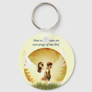 Two Wings Keychain