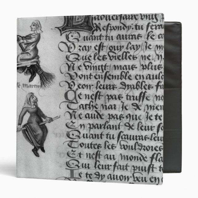 Two witches from 'Le Champion des Dames' Binder (Front/Inside)