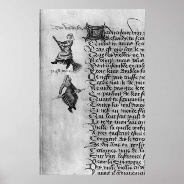Two witches from 'Le Champion des Dames' Poster (Front)