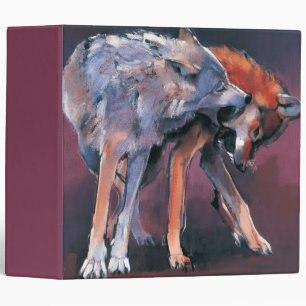 Two Wolves 2001 Binder