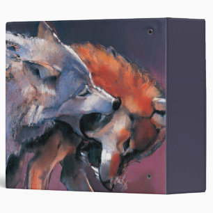 Two Wolves Binder