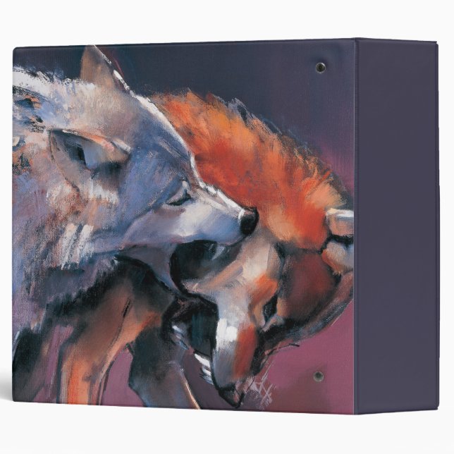 Two Wolves Binder (Back/Spine)