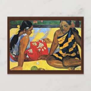 Two Women Of Tahiti (What'S New Parau Api) Postcard