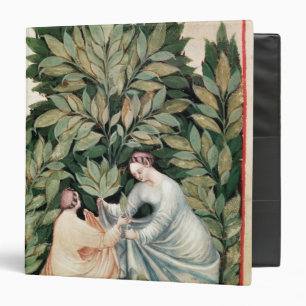 Two women picking sage, from 'Tacuinum Binder