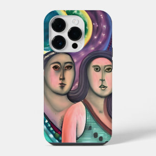 Two Women Under the Moon iPhone 14 Pro Case