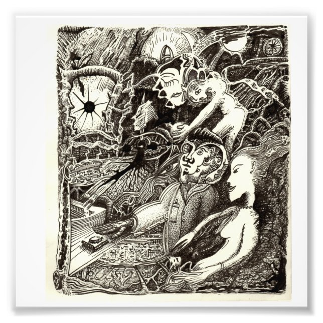 Two Worlds, by Brian Benson Photo Print (Front)