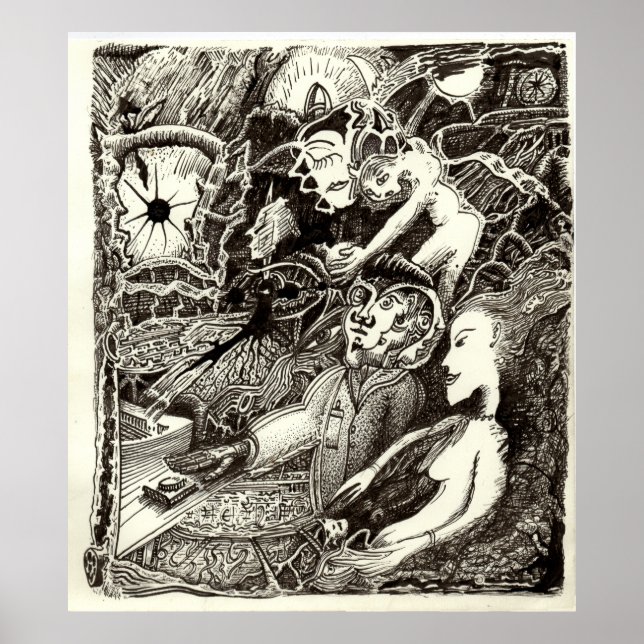 Two Worlds, by Brian Benson. Poster (Front)