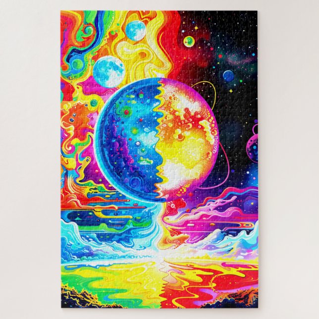 Two Worlds Jigsaw Puzzle (Vertical)