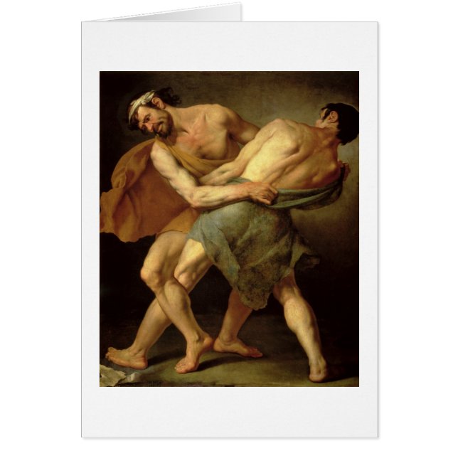 Two Wrestlers (Front)