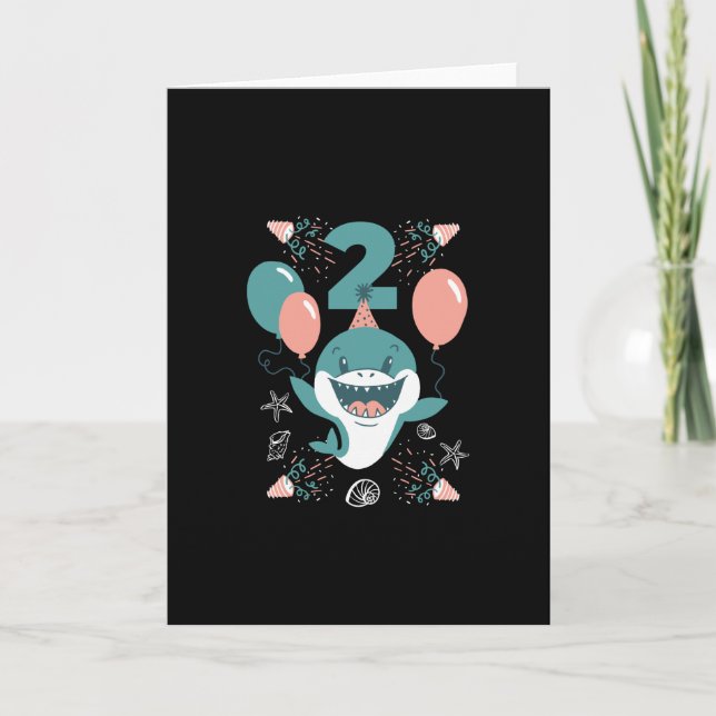 Two Year-Old Shark Card (Front)