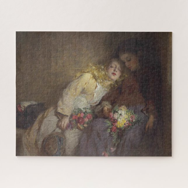 Two Young Girls Returning Home Jigsaw Puzzle (Horizontal)