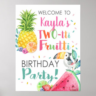 Twotti Fruitt Party Poster