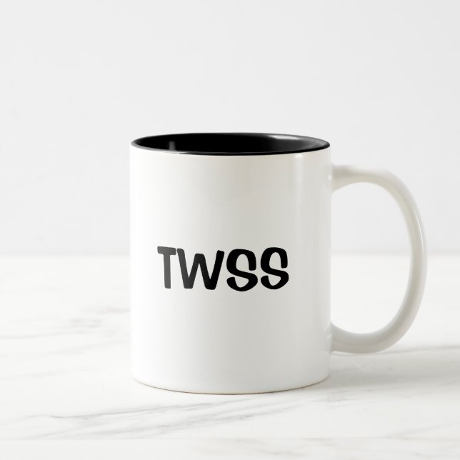 TWSS Two-Tone COFFEE MUG (Right)