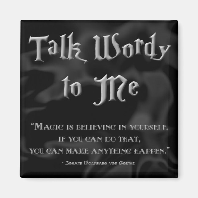 TWtM Magic Goethe Magnet (Front)