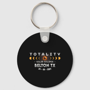 Tx Total Solar Eclipse 2024 Keychain