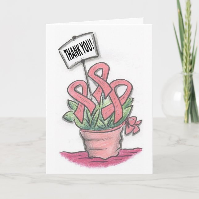 TY BOUQUET THANK YOU CARD (Front)