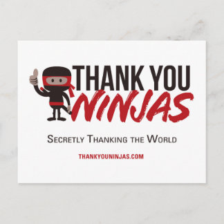 TY Ninjas Postcards