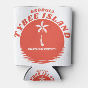 Tybee Island Chatham County Georgia Can Cooler