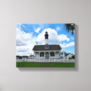 Tybee Island, Georgia Lighthouse  Canvas Print