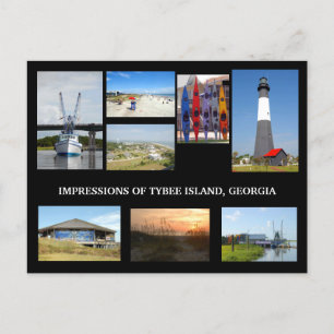 Tybee Island Georiga Postcard