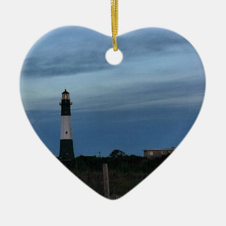 Tybee Island Light House Savannah, GA Ceramic Ornament