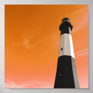 tybee island light station poster