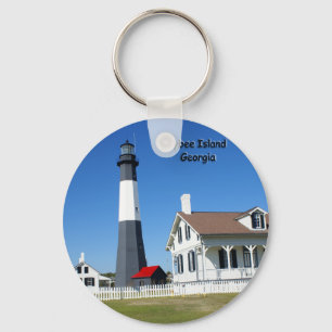 Tybee Island Lighthouse Keychain